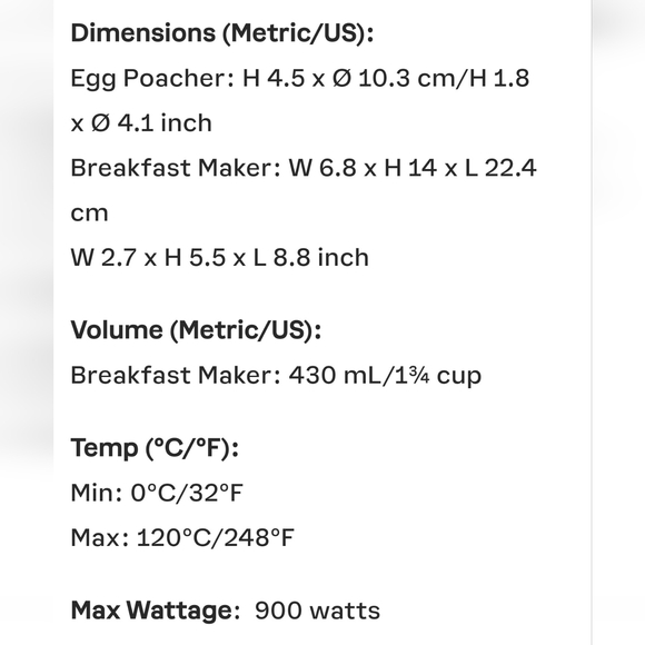 🥚🍳Display Only-NEW‼️ Tupperware brand Microwave Breakfast Maker Set - Picture 12 of 12